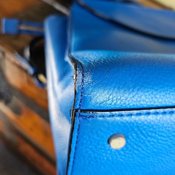 Kate Spade Royal Blue Saturday Leather Purse - Picture 4 of 14